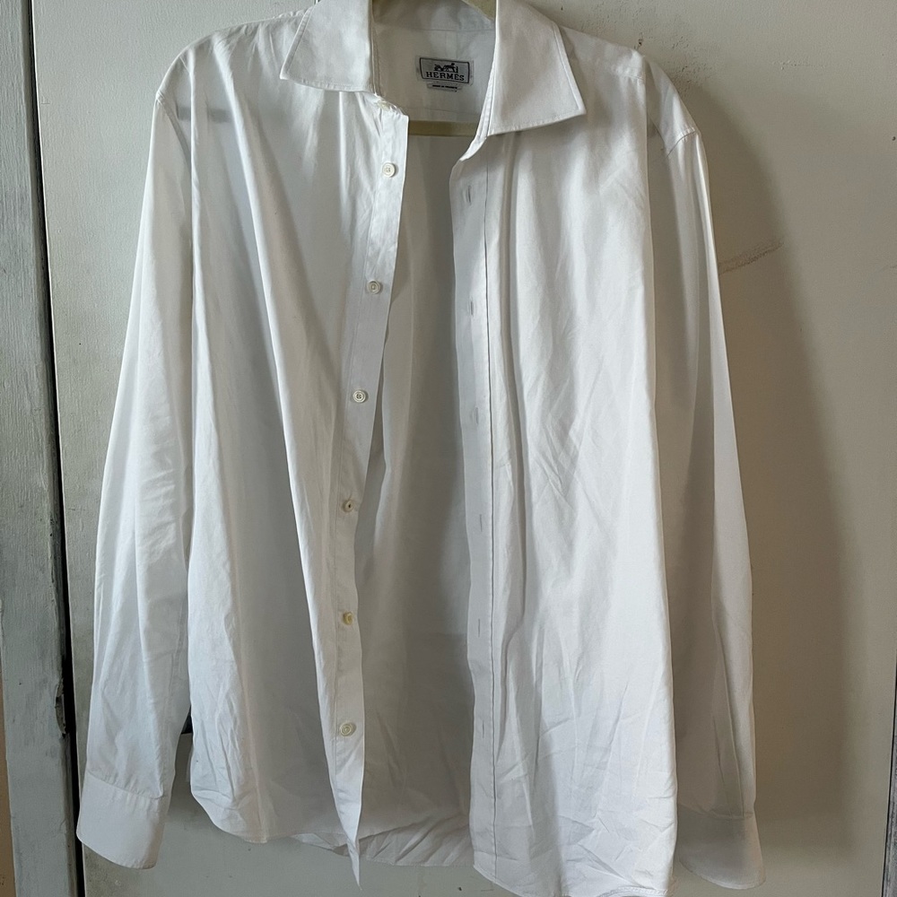 White Hermes shirt